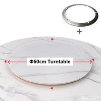 Round Marble Dining Set