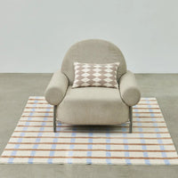 Modern Plaid Plush Rug