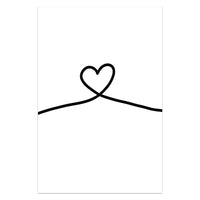 Nordic Love Quote Canvas