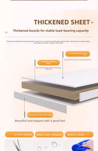 Bedside table Extremely narrow bedside crevice shelf bedside side low cabinet