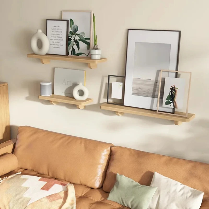 Solid Wood Floating Shelf