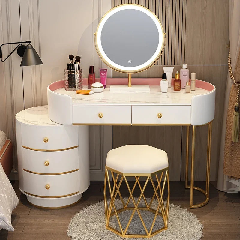European Vanity Table Set