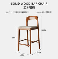 Designer Nordic Wood Stool