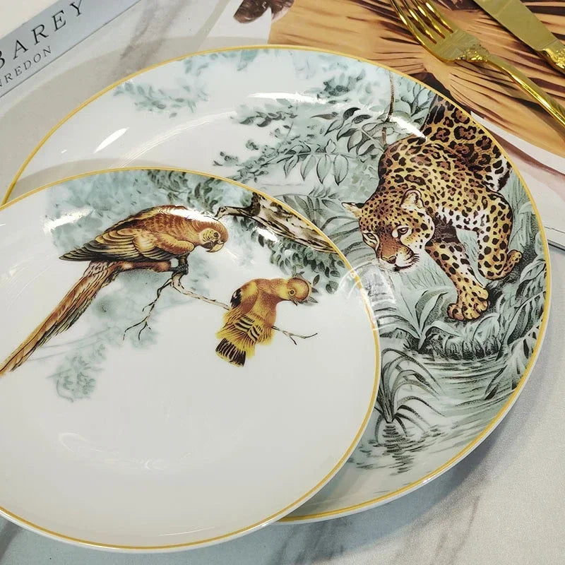 Jungle Ceramic Tableware Set