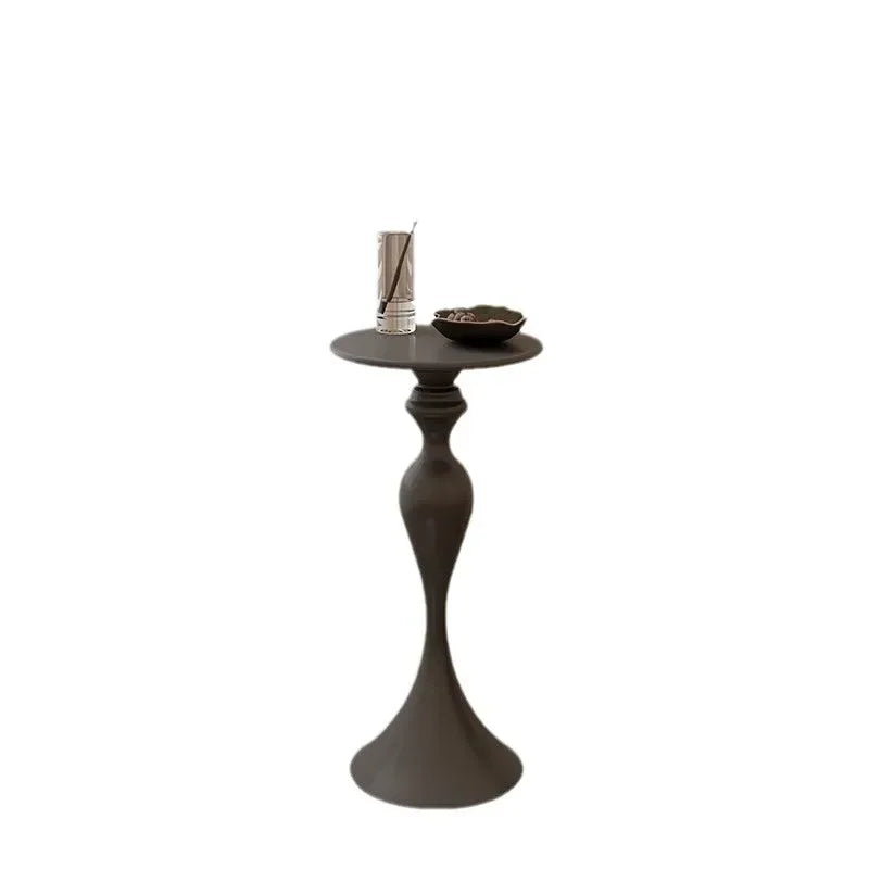 Stainless Round Accent Table