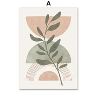 Boho Botanical Canvas Print