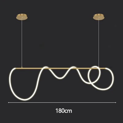 Artistic Long Hose Pendant