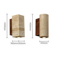 Wabi Sabi Marble Sconce