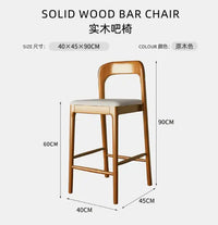 Designer Nordic Wood Stool