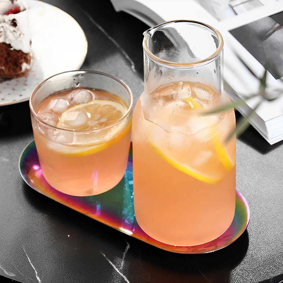 Bedside Glass Carafe Set