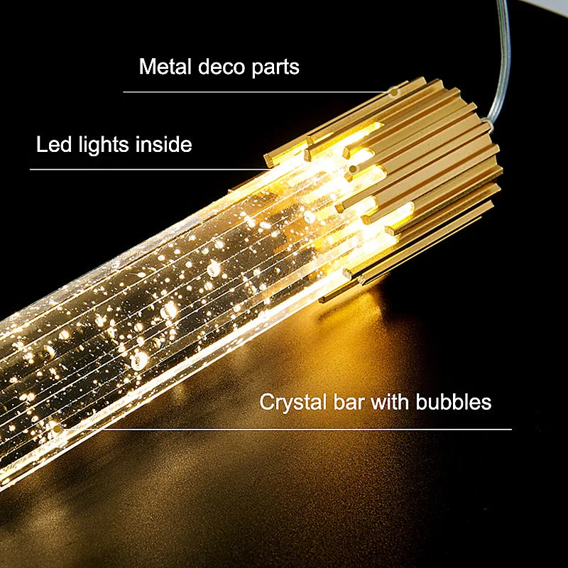 Crystal Drop Pendant Light