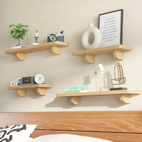 Solid Wood Floating Shelf