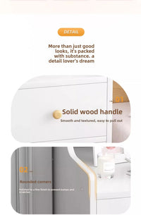 Bedside table Extremely narrow bedside crevice shelf bedside side low cabinet