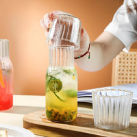 Bedside Glass Carafe Set