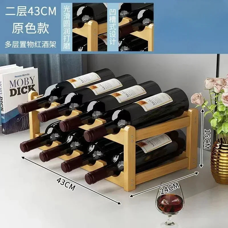 Four Tier Wine Rack