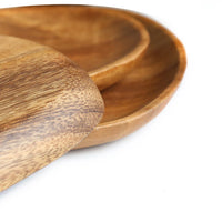 Irregular Solid Wood Tray