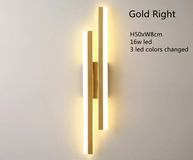 Copper Line LED Sconce