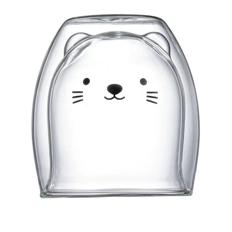Animal Double Wall Mug