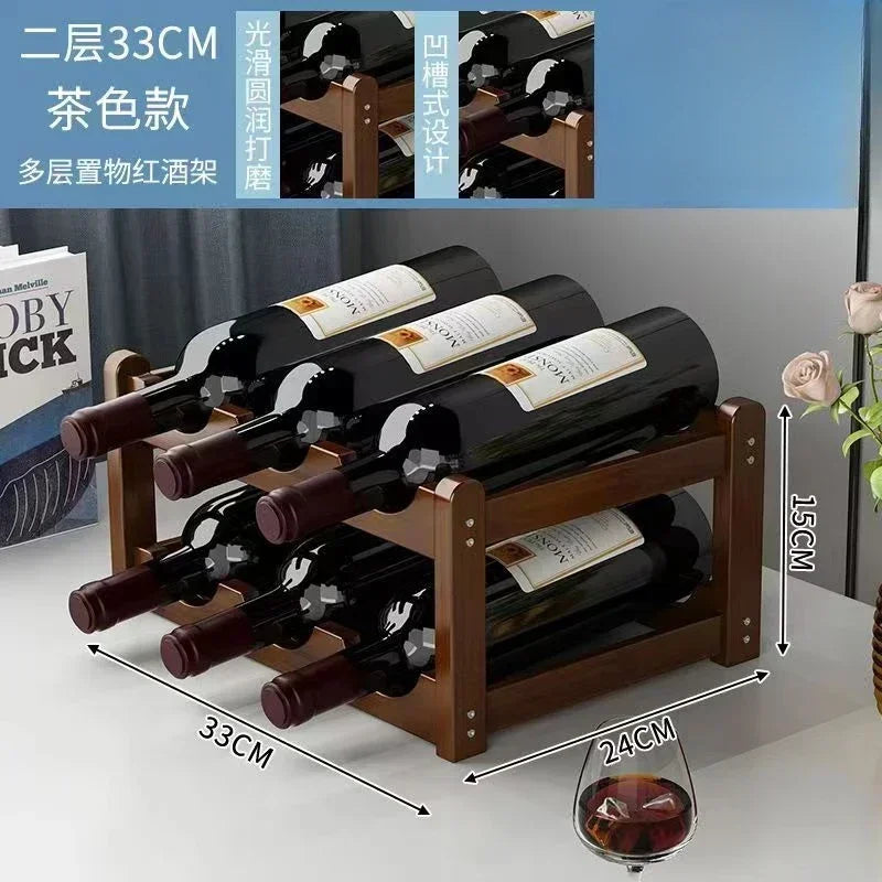 Four Tier Wine Rack