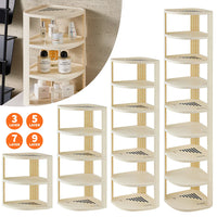 Tall 3-9 Tier Shoe Rack with Adjustable Shelves - Closet Organizer for Shoes & More