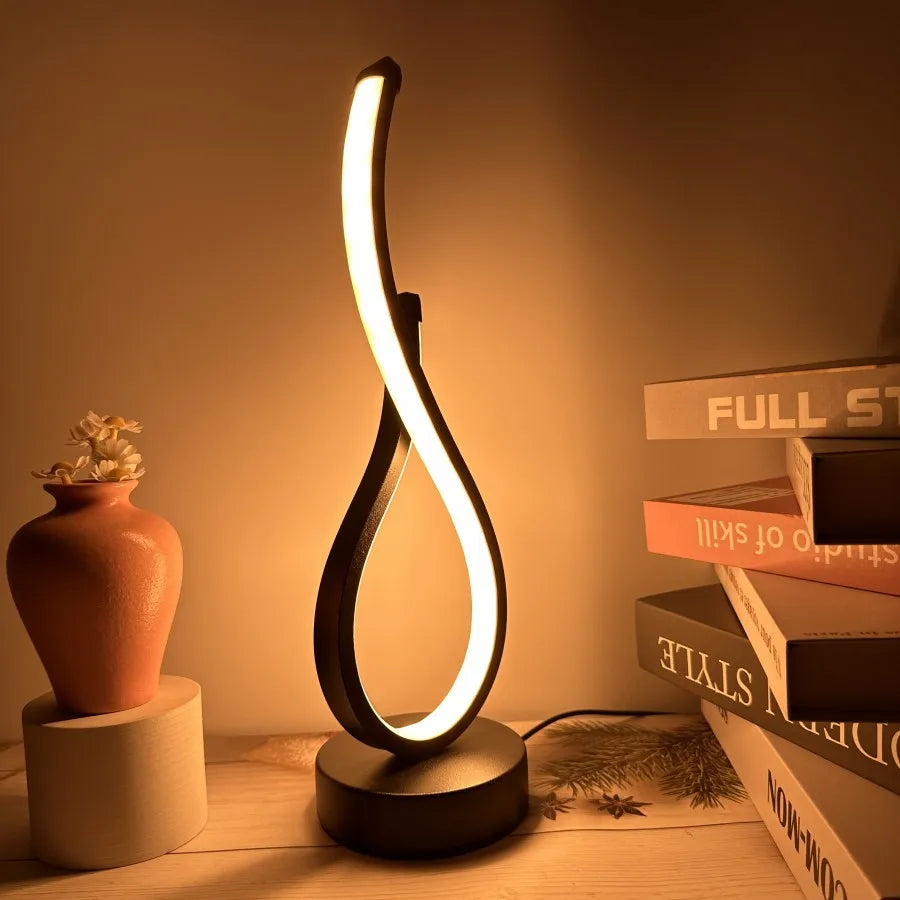 Art Deco LED Lamp