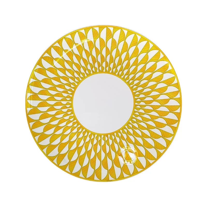 Geometric Bone China Plate