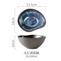 Glazed Porcelain Tableware Set