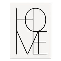 Abstract Boho Line Canvas