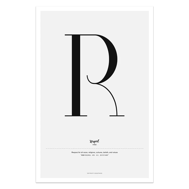 Nordic Love Quote Canvas