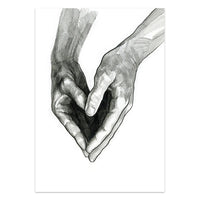 Nordic Love Quote Canvas