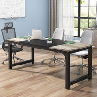 Tribesigns Modern Computer Desk Large Office Desk Computer Table Study Writing Desk Workstation for Home Office