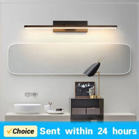 Rotatable LED Mirror Sconce