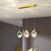 Crystal Bedside Pendant Light