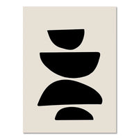 Abstract Boho Line Canvas