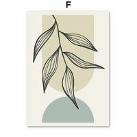 Sage Leaf Matisse Canvas