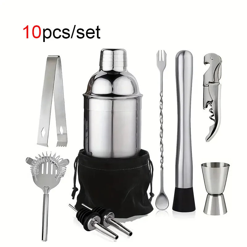 Stainless Boston Shaker Kit