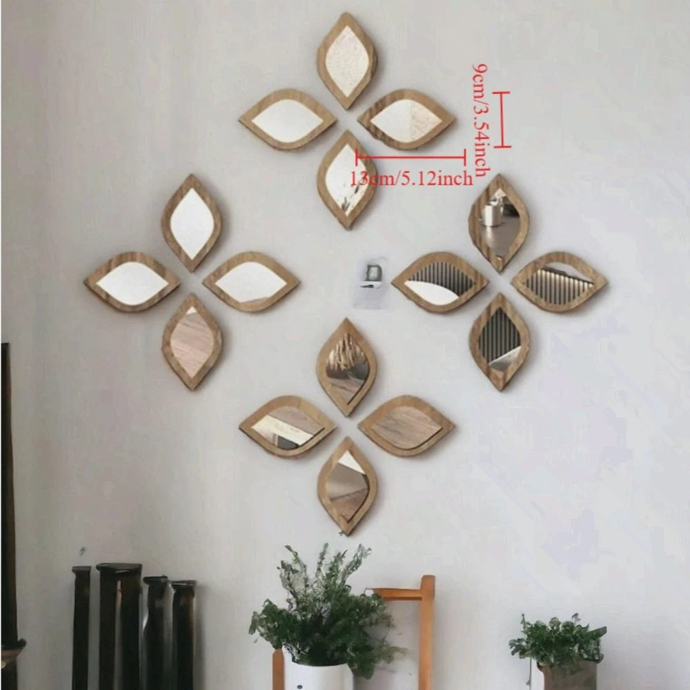 Boho Teardrop Mirror Set