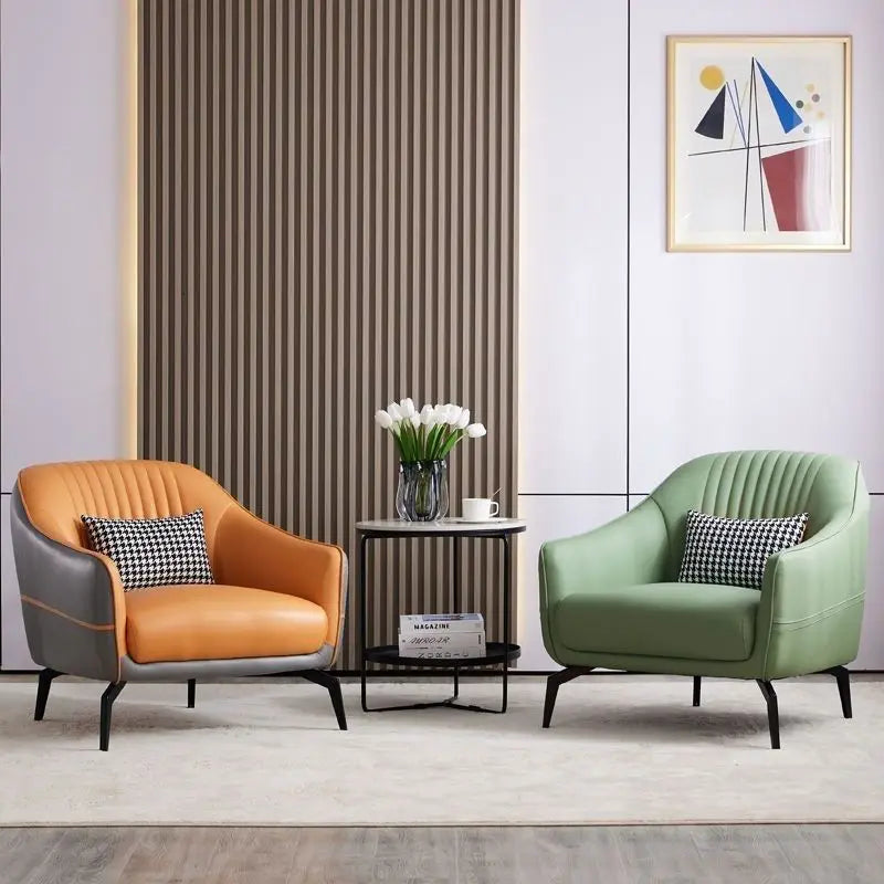 Scandinavian Fabric Sofa Chair