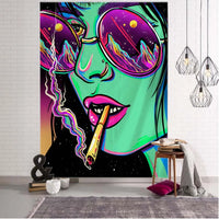 Psychedelic Oversized Wall Tapestry