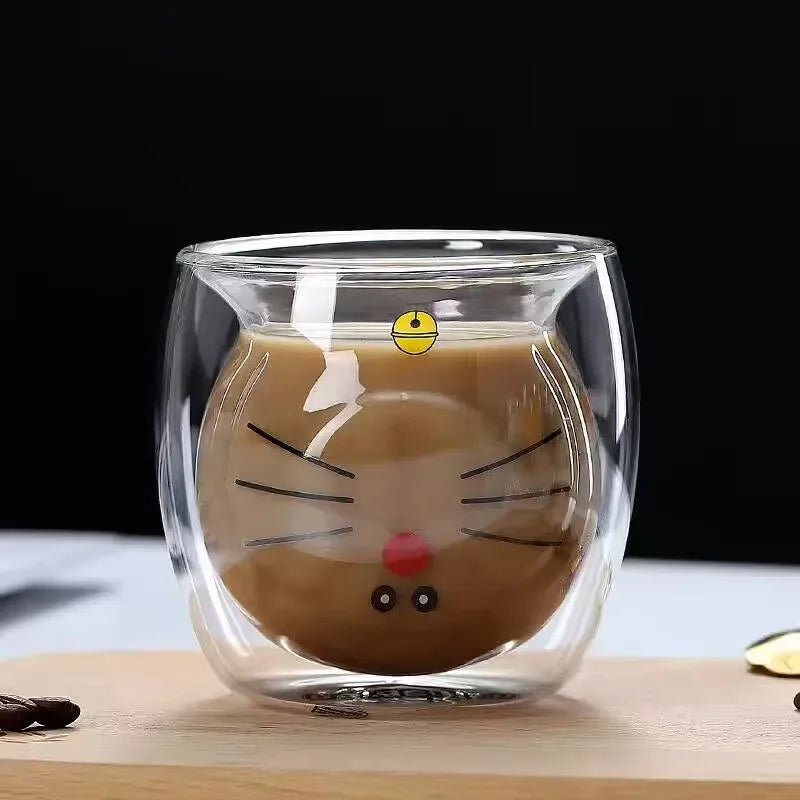 Animal Double Wall Mug