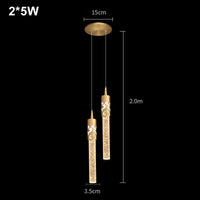 Crystal Drop Pendant Light