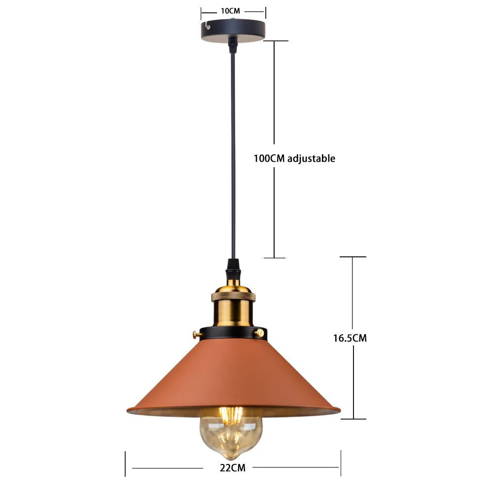 Vintage E27 Pendant Light