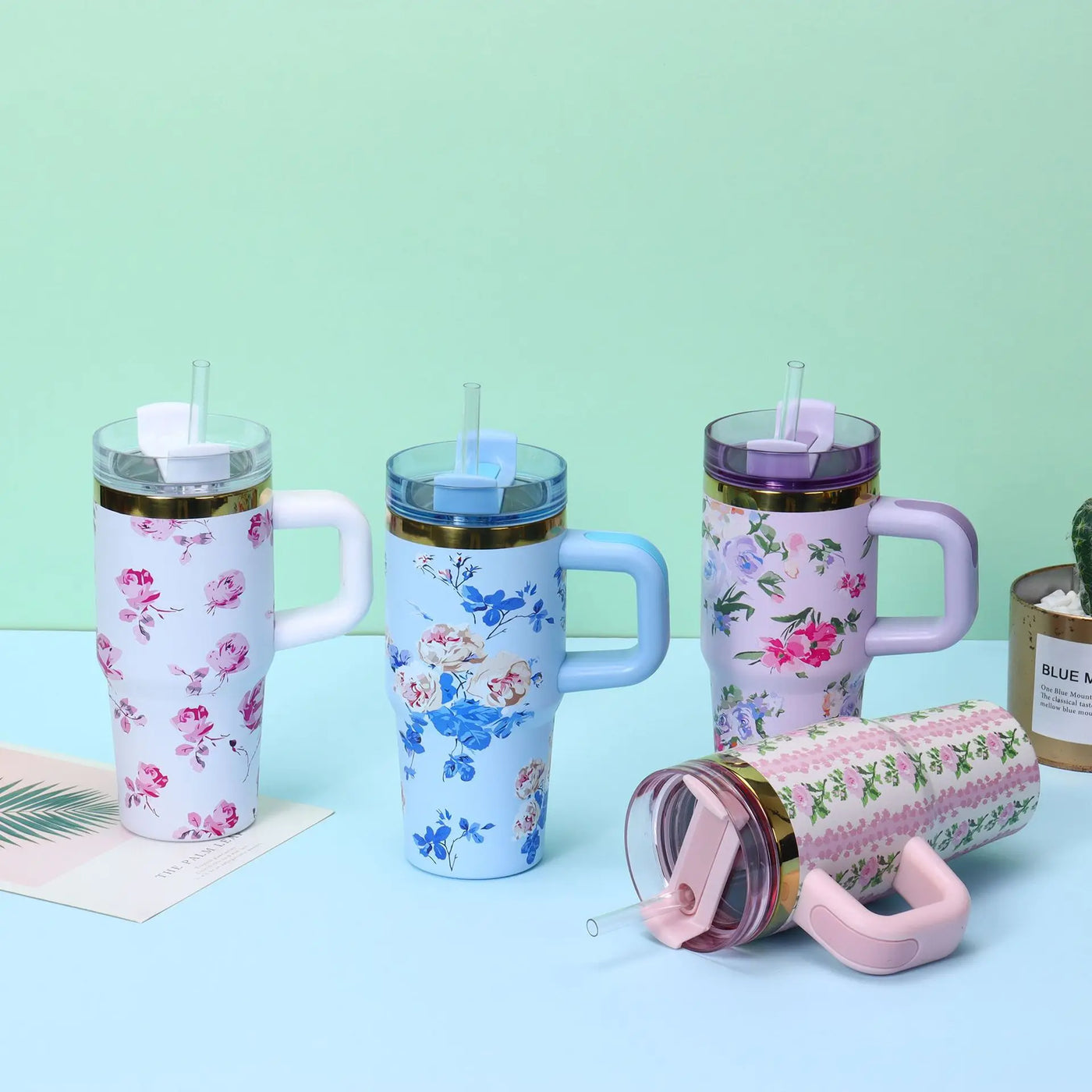 Insulated Handle Travel Tumbler