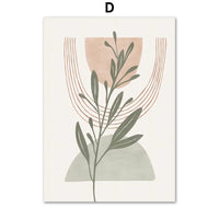 Boho Botanical Canvas Print