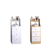 Bedside table Extremely narrow bedside crevice shelf bedside side low cabinet