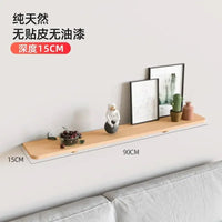 Solid Wood Floating Shelf
