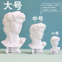 David Portrait Decorative Vase