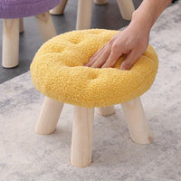 Flower Stool, Footstool, Shoe Changing Stool, Sofa, Coffee Table, Low Stool, Small Round Stool, Living Room, Bedroom