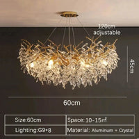 Crystal Kitchen Island Chandelier