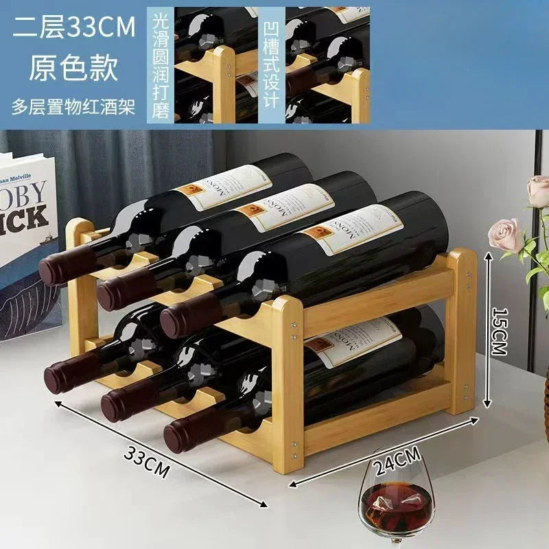Four Tier Wine Rack